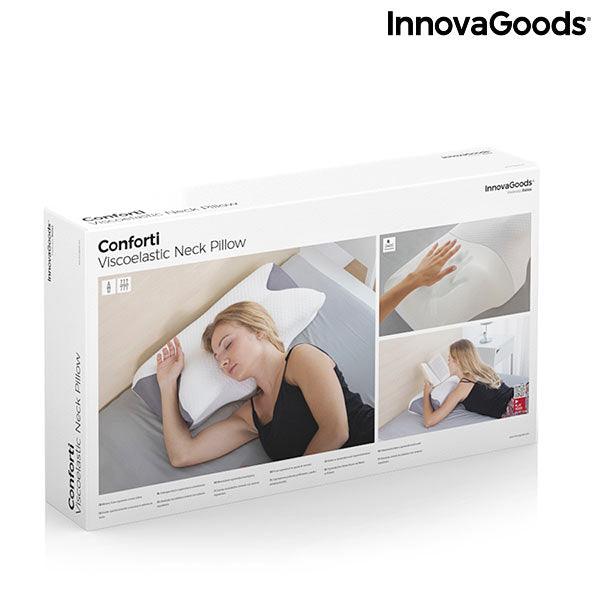 Almohada Viscoelástica Cervical con Contorno Ergonómico Conforti InnovaGoods