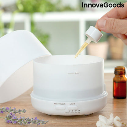 Humidificador Difusor de Aromas con LED Multicolor Steloured InnovaGoods