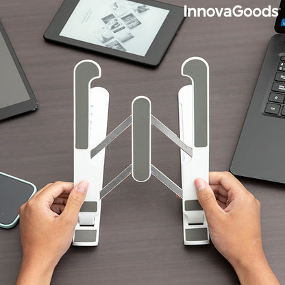 Soporte Plegable y Regulable para Portátil Flappot InnovaGoods