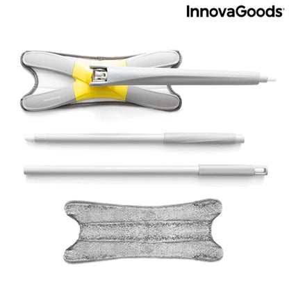 Mopa Fregona de Microfibra Autoescurrible Tipo X Twop InnovaGoods