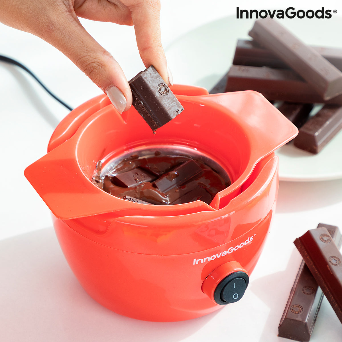 Máquina para Hacer Gominolas y Fondue de Chocolate 2 en 1 Yupot InnovaGoods