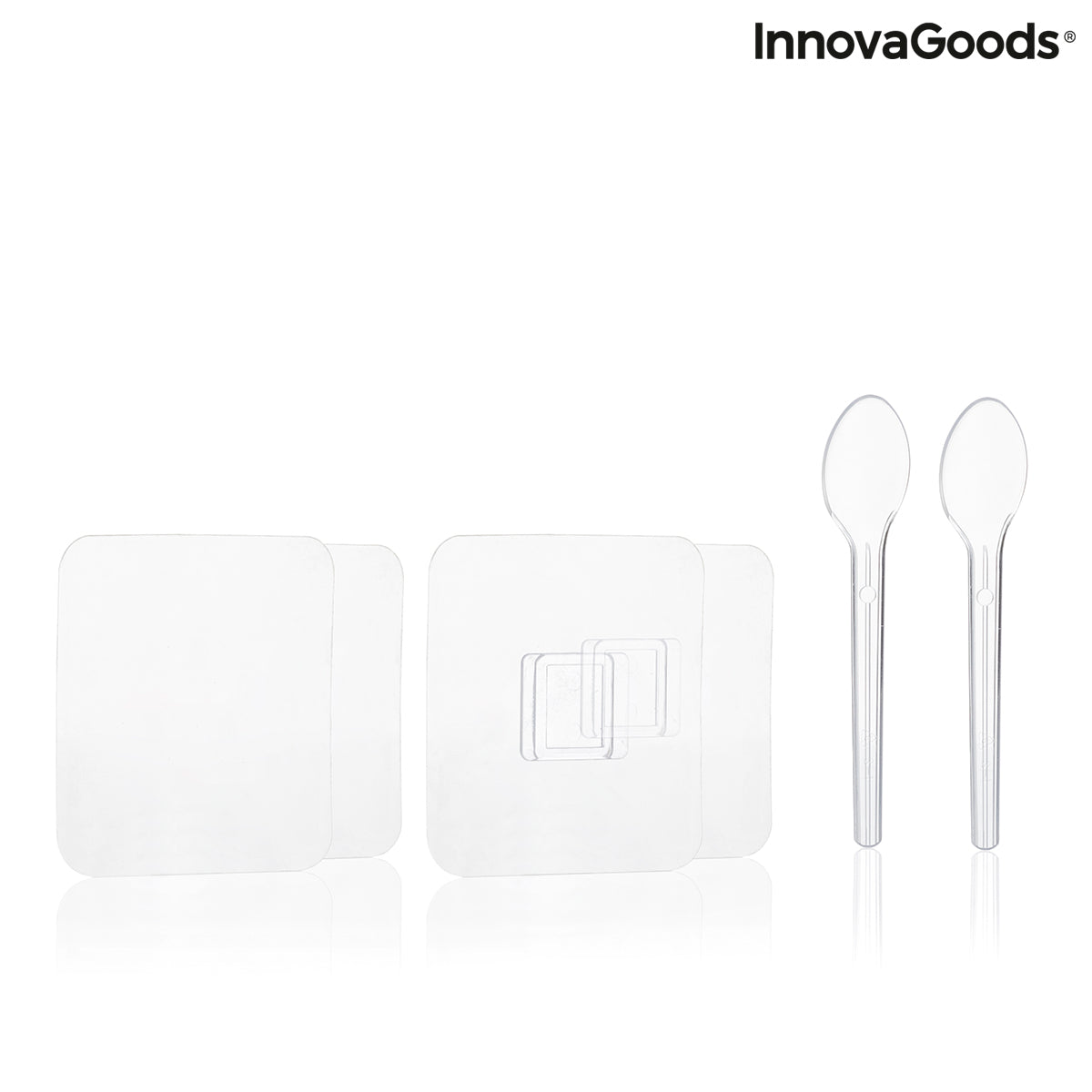 Recipientes de Cocina Adhesivos Extraíbles Handstore InnovaGoods Pack de 2 uds