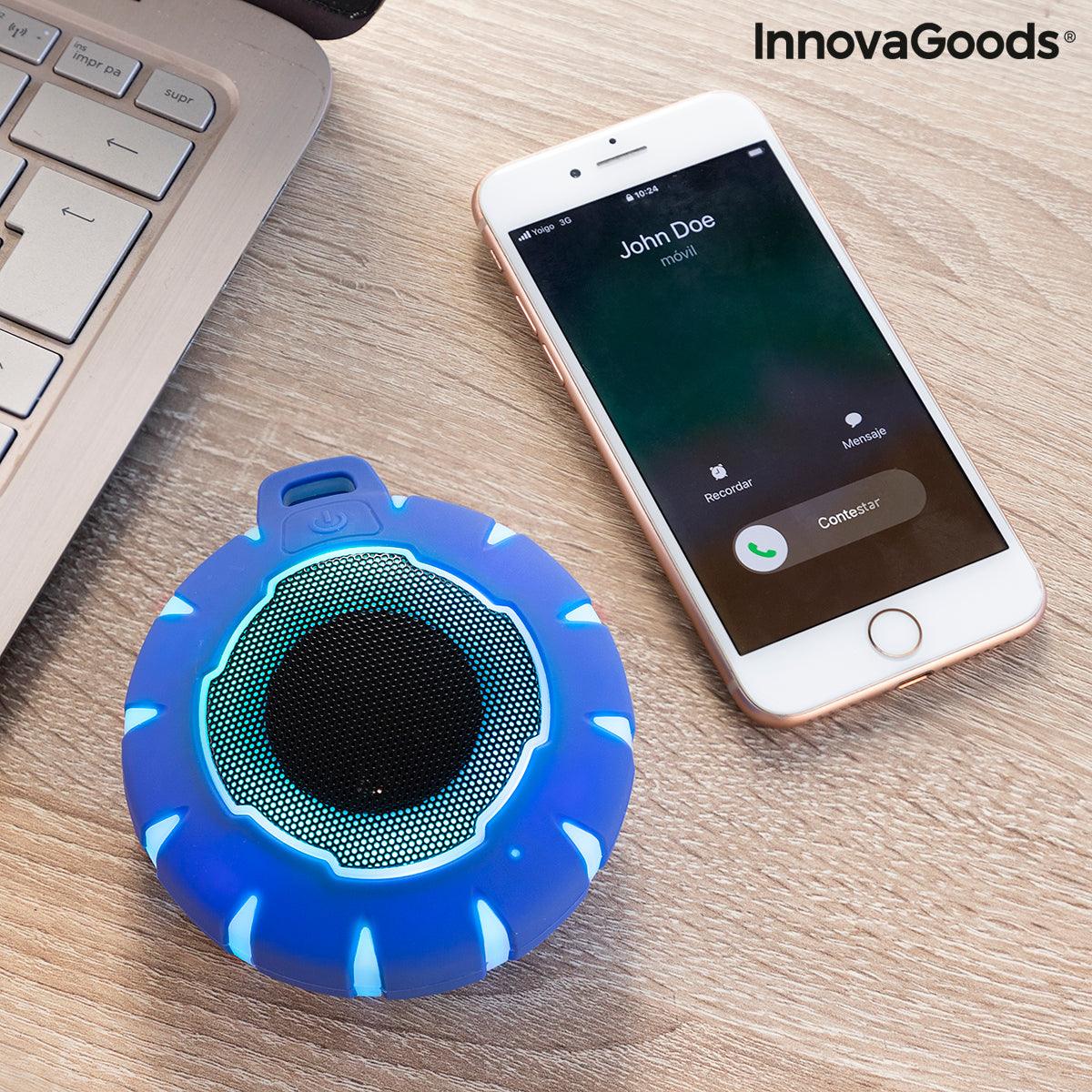 Altavoz Inalámbrico Flotante con LED Floaker InnovaGoods