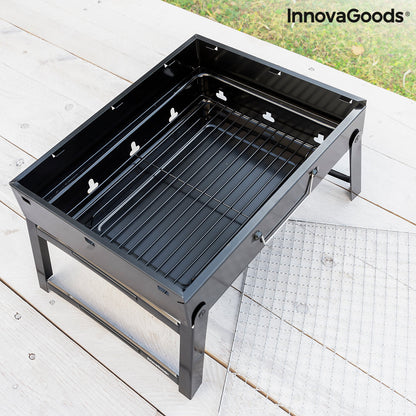 Barbacoa Plegable Portátil para Carbón BearBQ InnovaGoods