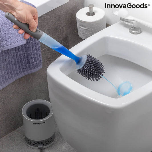 Escobilla de Baño con Dispensador de Jabón Bruilet InnovaGoods