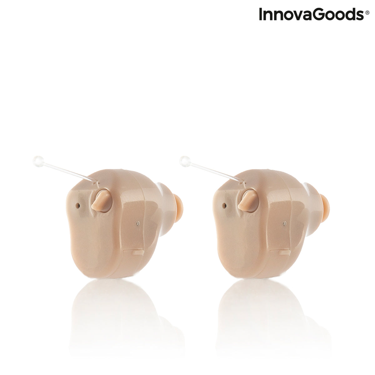 Amplificador de Sonido Intraauricular con Accesorios Hearzy InnovaGoods 2 Unidades