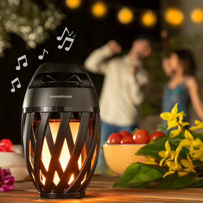 Altavoz Inalámbrico con LED Efecto Llama Spekkle InnovaGoods