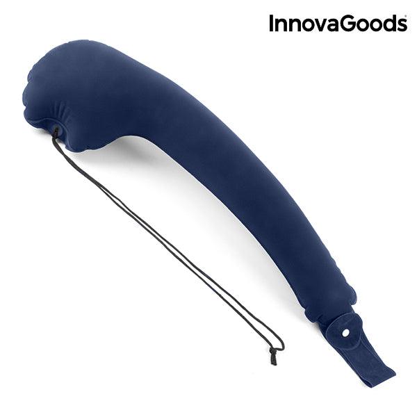 Almohada de Viaje Hinchable con Sujeción para Asientos InnovaGoods