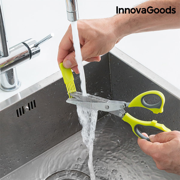 Tijeras de Cocina Multicorte 5 en 1 InnovaGoods