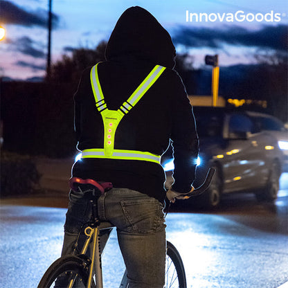 Arnés Reflectante con LED para Deportistas InnovaGoods