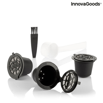 Set de 3 Cápsulas de Café Reutilizables Recoff InnovaGoods