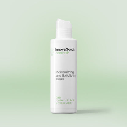 Tónico Facial Hidratante y Exfoliante CBD Zenfresh InnovaGoods 150 ml