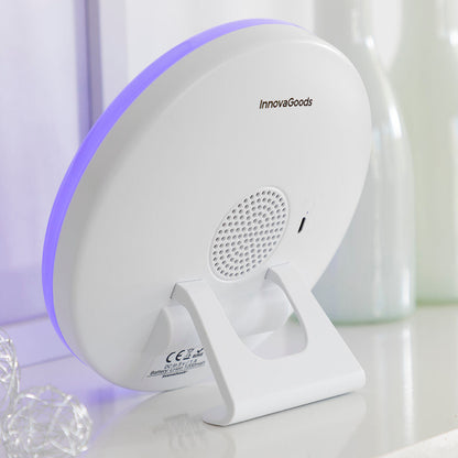 Despertador Amanecer Recargable con Altavoz Sunrilk InnovaGoods