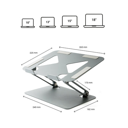 Soporte para Portátil Plegable y Regulable Lastan InnovaGoods